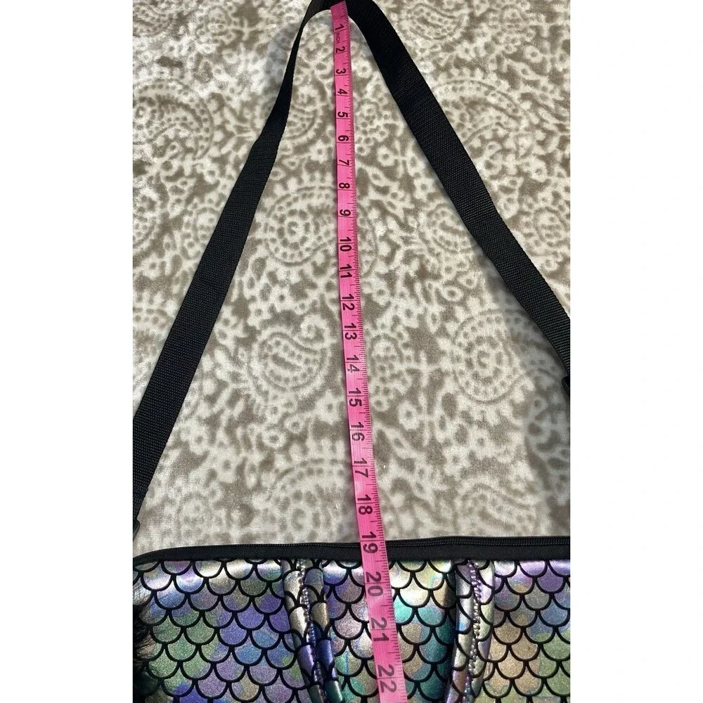 Iridescent Mermaid Scale Laptop Messenger Carrying Bag/Sleeve 11X15